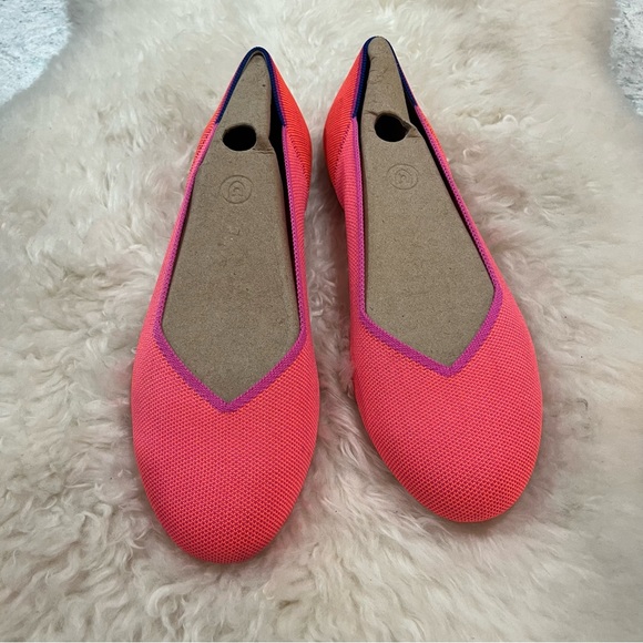 Rothy’s Tropical Pink flats - Picture 1 of 7